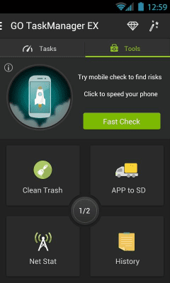 Capture d'écran de l'application GO Cleaner & Task Manager - #2