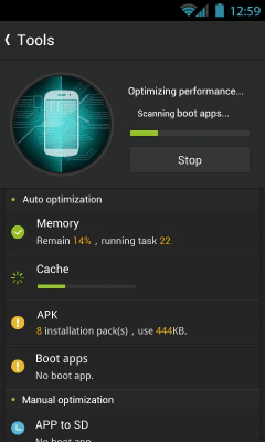 Capture d'écran de l'application GO Cleaner & Task Manager - #5