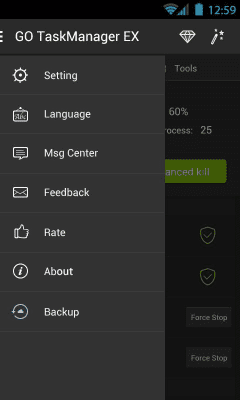 Capture d'écran de l'application GO Cleaner & Task Manager - #7