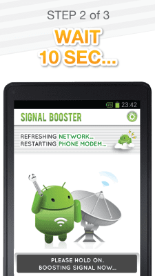 Capture d'écran de l'application Signal Booster 2X (3G/4G/WIFI) - #3