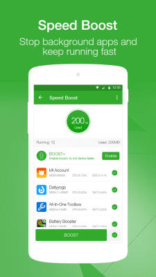 Capture d'écran de l'application Accélérateur de mémoire - #3