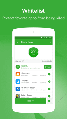 Capture d'écran de l'application Accélérateur de mémoire - #5