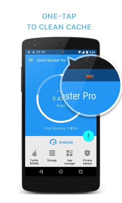 Capture d'écran de l'application Smart Booster - optimiseur - #1