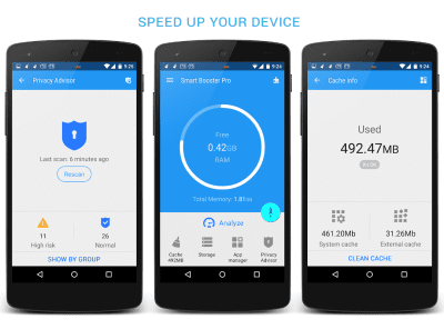 Capture d'écran de l'application Smart Booster - optimiseur - #9