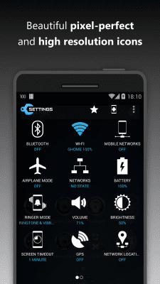 Capture d'écran de l'application Settings - #3