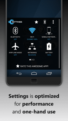 Capture d'écran de l'application Settings - #4