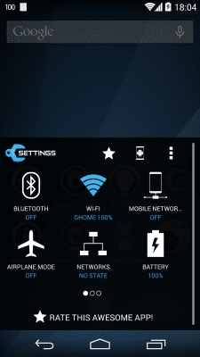 Capture d'écran de l'application Settings - #6
