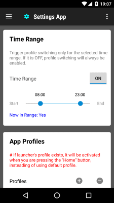 Capture d'écran de l'application Paramètres de l'application - #2