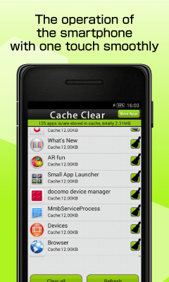 Capture d'écran de l'application Cache Clear - #2