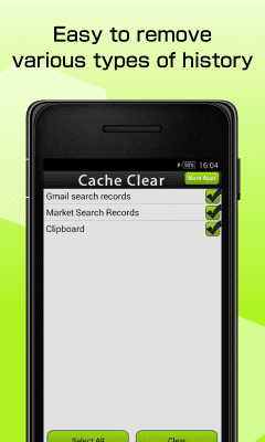 Capture d'écran de l'application Cache Clear - #3