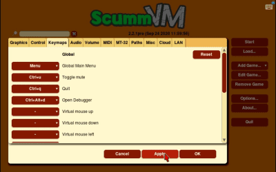 Capture d'écran de l'application ScummVM - #11