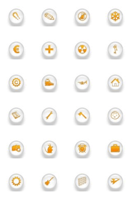 Capture d'écran de l'application Ipack / Orange White Pearl HD - #4