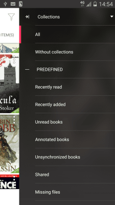Capture d'écran de l'application Korean Fonts Bookari Reader - #3