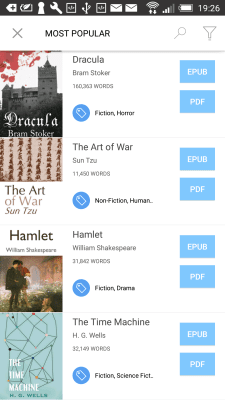 Capture d'écran de l'application Korean Fonts Bookari Reader - #8