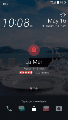 Capture d'écran de l'application HTC Sense Home - #7