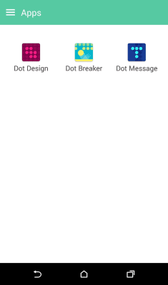 Capture d'écran de l'application HTC Dot Design - #2