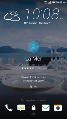 Capture d'écran de l'application HTC Lock Screen - #1