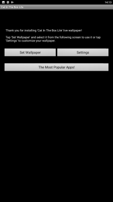 Capture d'écran de l'application Cat in the Box Lite - #1
