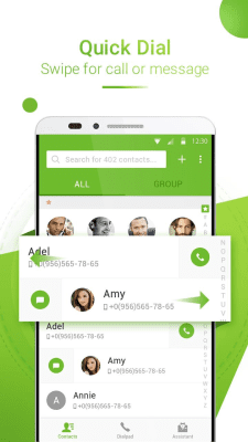 Capture d'écran de l'application PP - Appelant et contact - #5