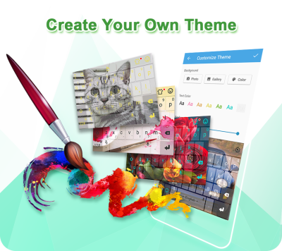 Capture d'écran de l'application TouchPal Keyboard - Clavier et thèmes Emoji - #5