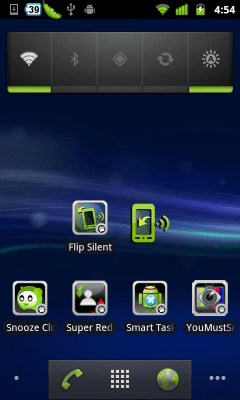 Capture d'écran de l'application Commutation silencieuse - #3