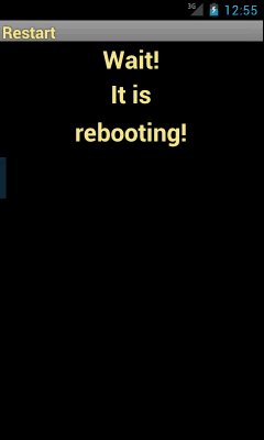 Capture d'écran de l'application Redémarrage de - #3