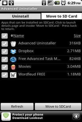 Capture d'écran de l'application Advanced Uninstaller - #2