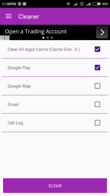 Capture d'écran de l'application App Manager & Clean Master - #4