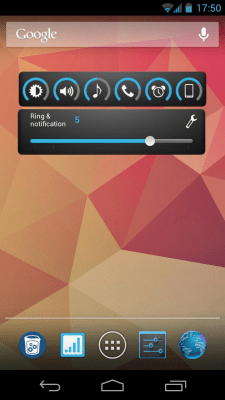 Capture d'écran de l'application Slider Widget - volume - #2