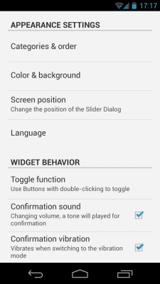 Capture d'écran de l'application Slider Widget - volume - #5