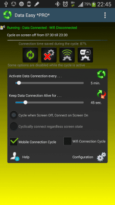Capture d'écran de l'application Data Switch Save Battery Easy - #2