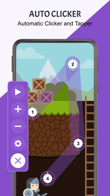 Capture d'écran de l'application Auto Clicker - Automatic Clicker,Easy Touch - #1