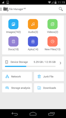 Capture d'écran de l'application File Manager HD - #1