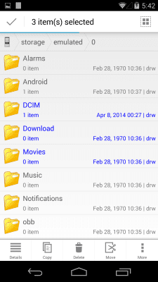 Capture d'écran de l'application File Manager HD - #4