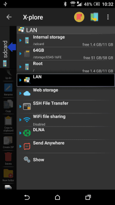 Capture d'écran de l'application X-plore File Manager - #6