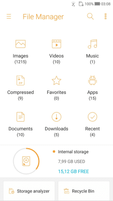 Capture d'écran de l'application ASUS File Manager - #4