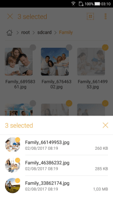 Capture d'écran de l'application ASUS File Manager - #7