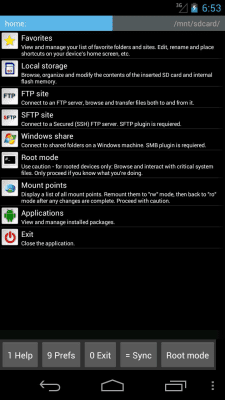 Capture d'écran de l'application Ghost Commander - #4