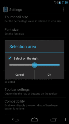 Capture d'écran de l'application Ghost Commander - #6