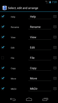 Capture d'écran de l'application Ghost Commander - #7