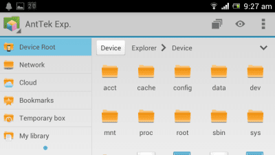 Capture d'écran de l'application AntTek Explorer - #6