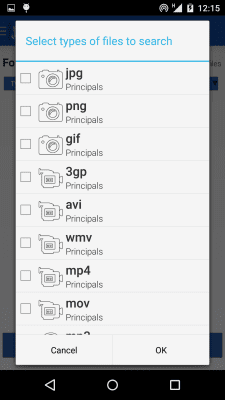 Capture d'écran de l'application Hexamob Recovery Lite *ROOT* - #3