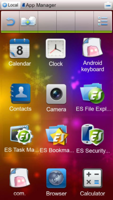 Capture d'écran de l'application ES File Explorer (1.5 Cupcake) - #2