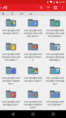 Capture d'écran de l'application File Explorer (Root Add-On) - #3