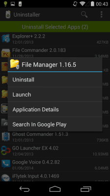 Capture d'écran de l'application Rhythm Software Uninstaller - #5