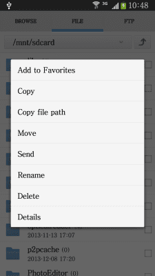 Capture d'écran de l'application Gestionnaire de fichiers Nimblesoft - #6