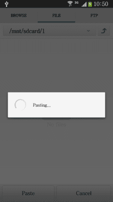 Capture d'écran de l'application Gestionnaire de fichiers Nimblesoft - #8