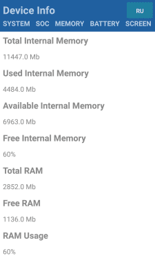 Capture d'écran de l'application Mon appareil - #3