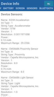 Capture d'écran de l'application Mon appareil - #6