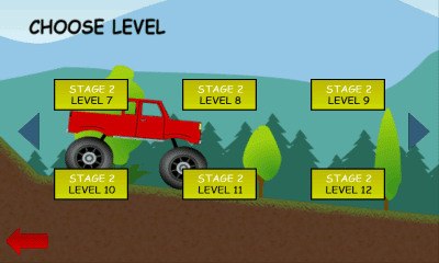 Capture d'écran de l'application Truck Hill Racing - #3